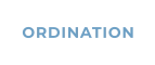 ORDINATION